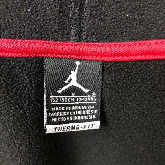 Youth Size LGG Hoodie Black & Gray Pullover - Picture 5 of 6